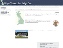 Tablet Screenshot of eastleigh.com
